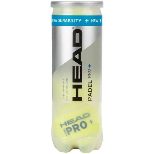Head Padel Pro+ Padel 3 Ball Tube (Single)